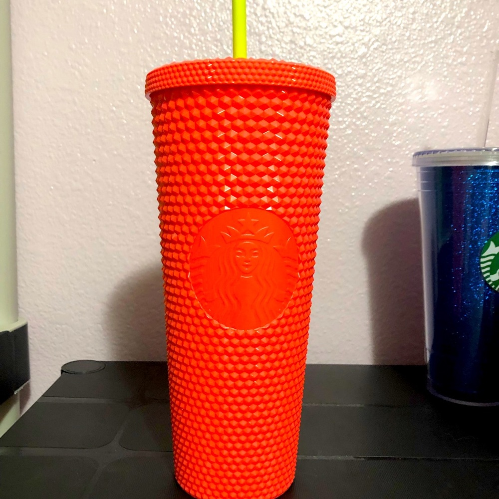 BNWT dragonfruit Starbucks studded